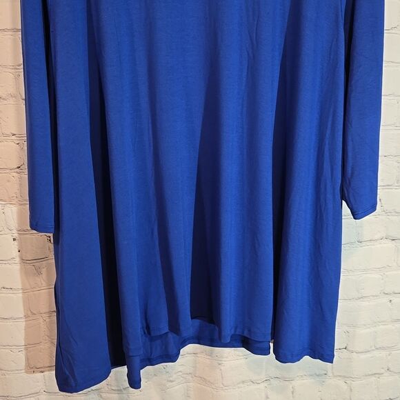 Jessica London plus size 26 blue mockneck top NWT - Picture 8 of 8